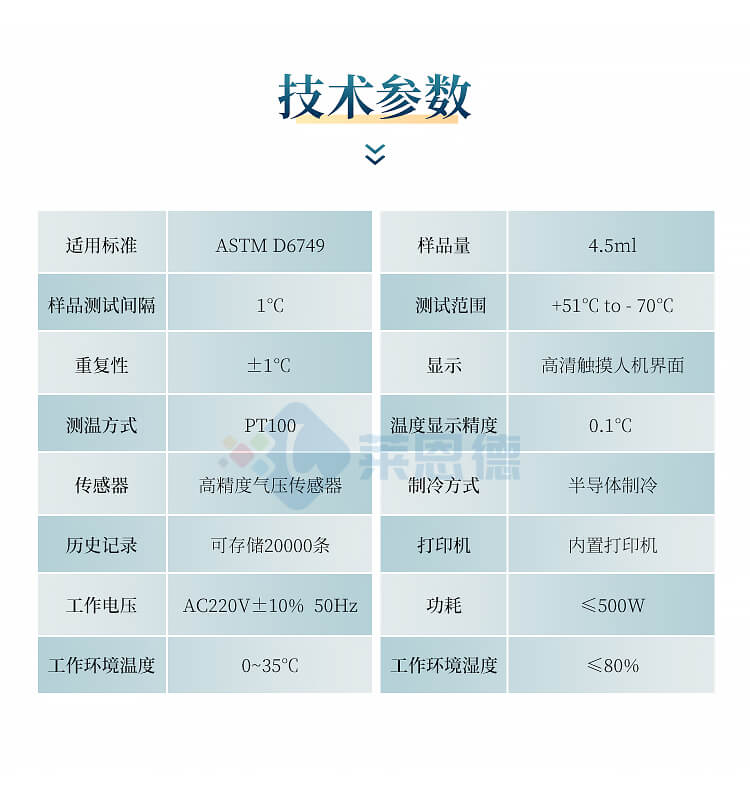 全自動(dòng)凝點(diǎn)傾點(diǎn)測定儀