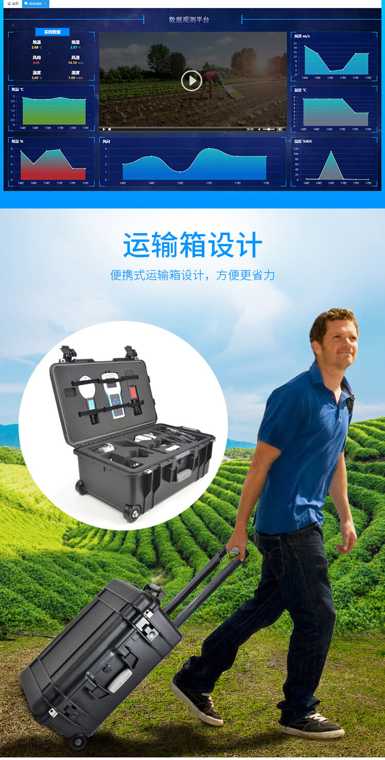 手持式氣象環(huán)境檢測儀